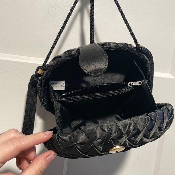 Vintage Black Small Purse - Picture 2 of 3